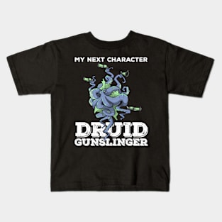 Druid Class Roleplaying Pnp Humor Meme RPG Dungeon Saying Kids T-Shirt